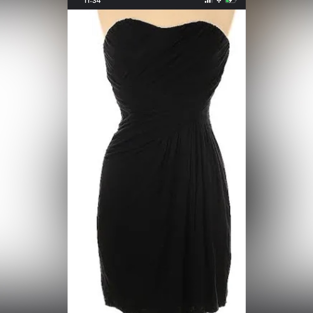 Express strapless dress